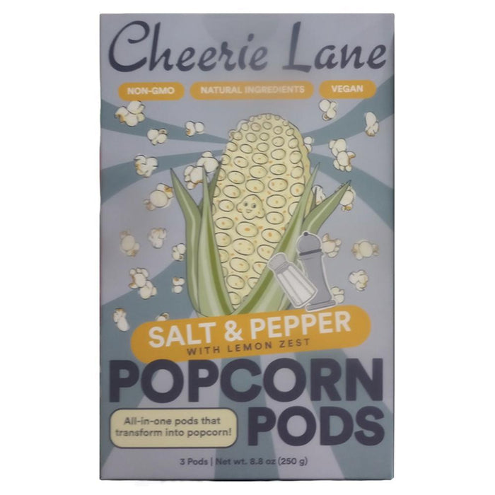 Cheerie Lane - 'Salt & Pepper' Popcorn Pods (3CT)