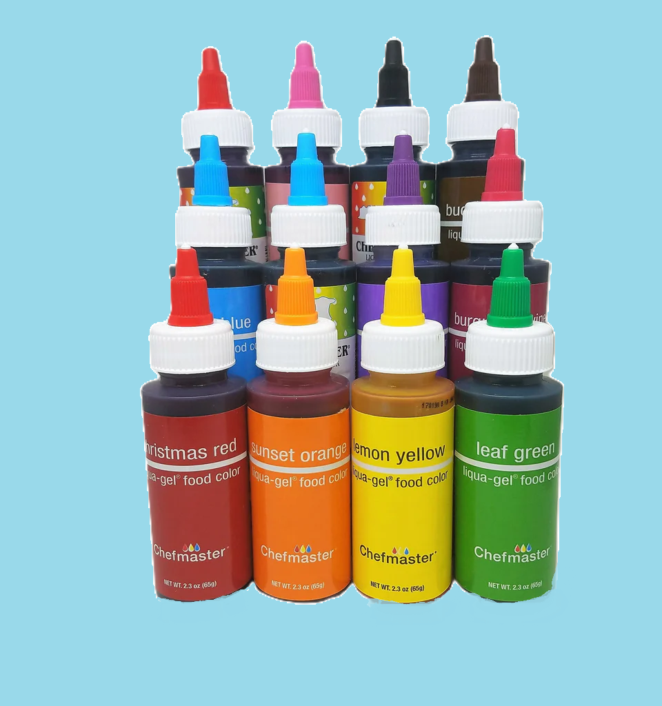 Gel / Paste Colors — 25 Shades