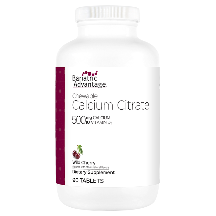 Calcium Citrate Chewable Tablets 500mg - BA