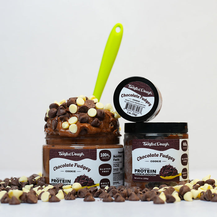 Chocolate Fudgey Protein Cookie Dough