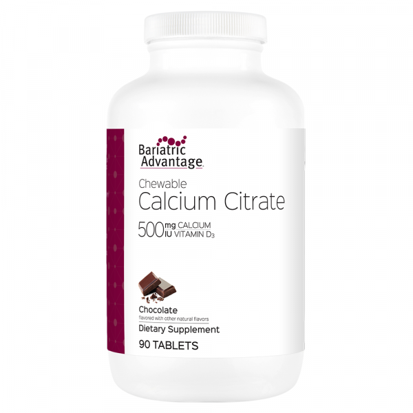 Calcium Citrate Chewable Tablets 500mg - BA