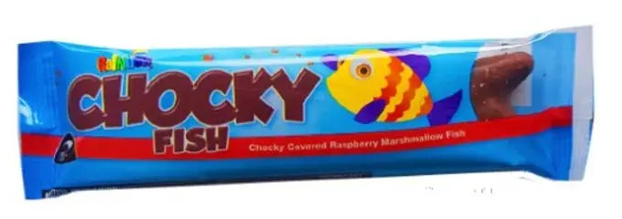 Chocky Fish – Chocolate-Coated Fish-Shaped Candy 100g Bag (New Zealand)