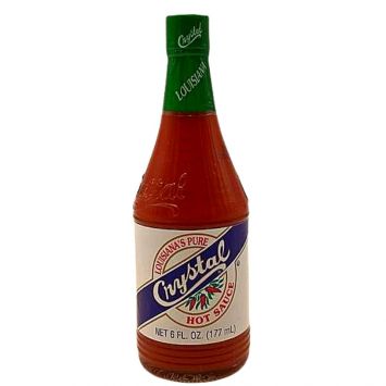 This is a Crystal Hot Sauce 6 oz.