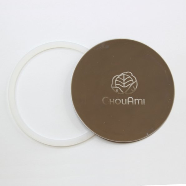 ChouAmi Stainless Steel Flat Panel & Ring Set