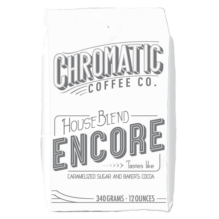 Chromatic Coffee - 'Encore' House Blend Coffee Beans (12OZ)