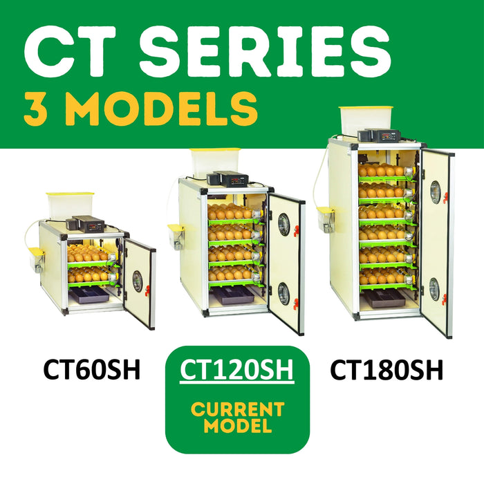 CT120 SH - Egg Incubator - Setter & Hatcher