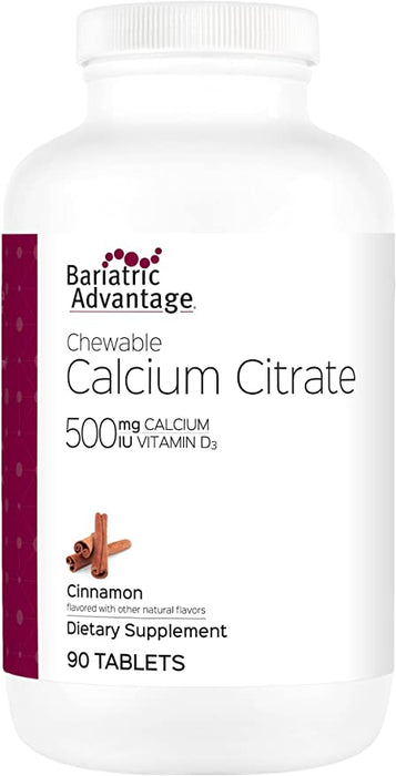 Calcium Citrate Chewable Tablets 500mg - BA