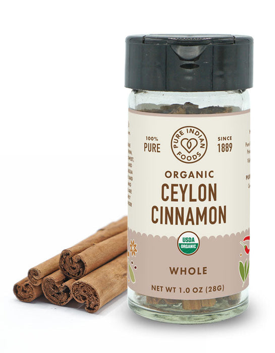 Cinnamon (Ceylon True), Certified Organic