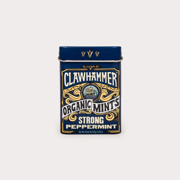 Clawhammer Peppermint Mints - 1.07 Oz - Case of 12