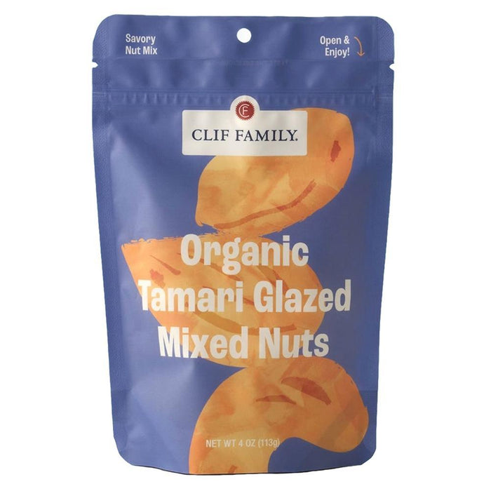 Clif Family Winery & Farm - Organic Tamari Glazed Mixed Nuts (4OZ)