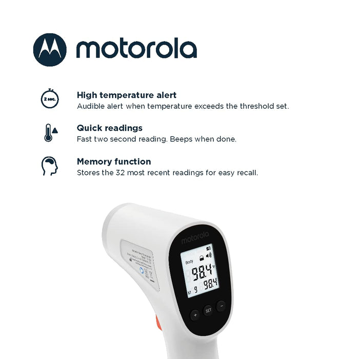 Clinical Grade Infrared Touchless Forehead Thermometer - Sper Certified