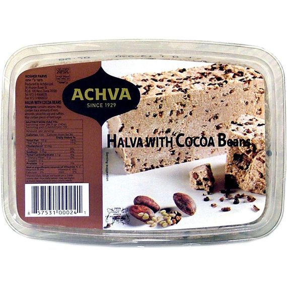 Cocoa Beans Halva Slice | Achva | 16 oz