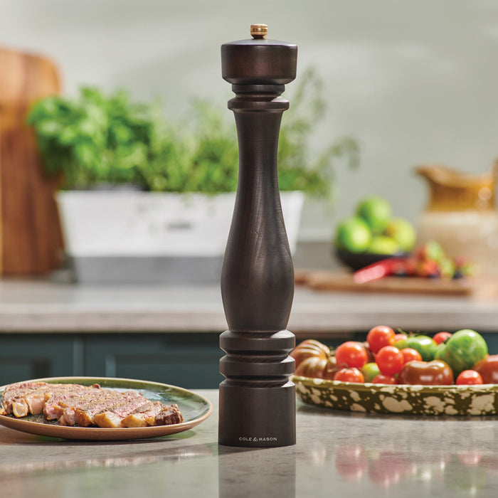 Cole & Mason London Chocolate Wood Salt & Pepper Mills