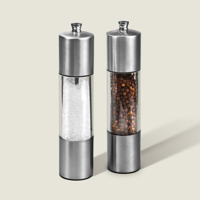 Cole & Mason Everyday Stainless Steel Salt & Pepper Mill Set