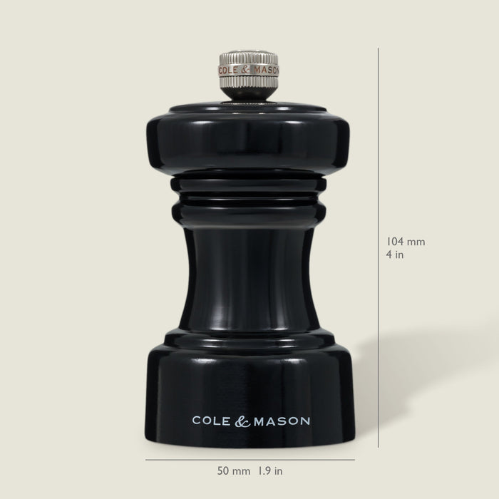 Cole & Mason Hoxton Black Gloss Salt & Pepper Mills