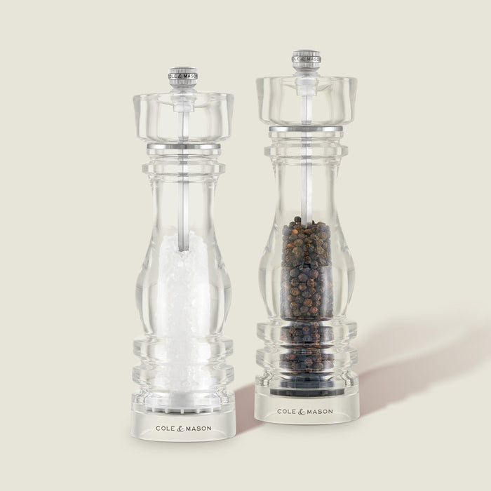 Cole & Mason London Acrylic Salt & Pepper Mills