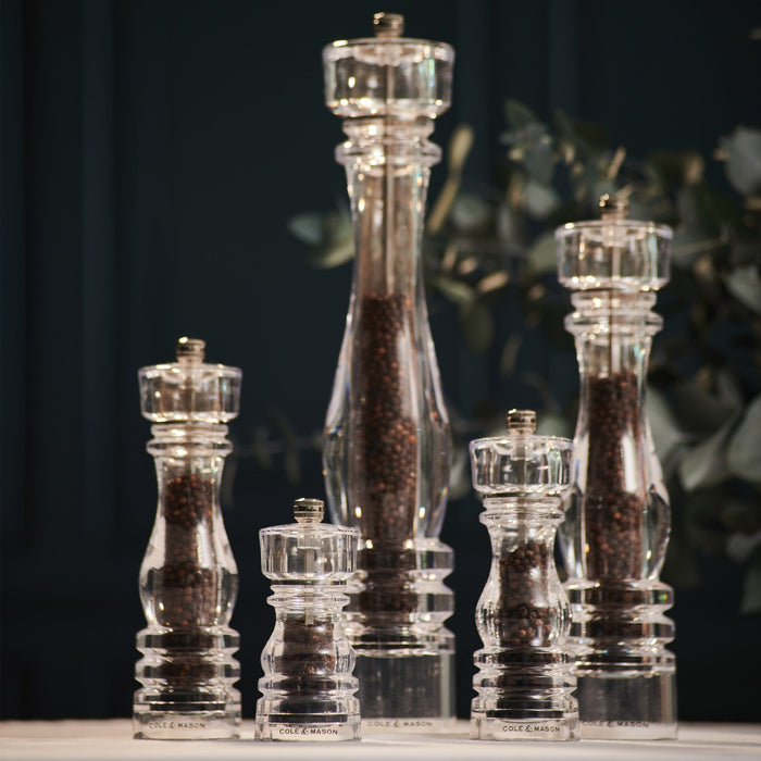 Cole & Mason London Acrylic Salt & Pepper Mills