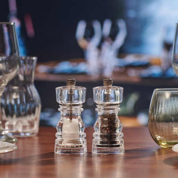 Cole & Mason London Acrylic Salt & Pepper Mills