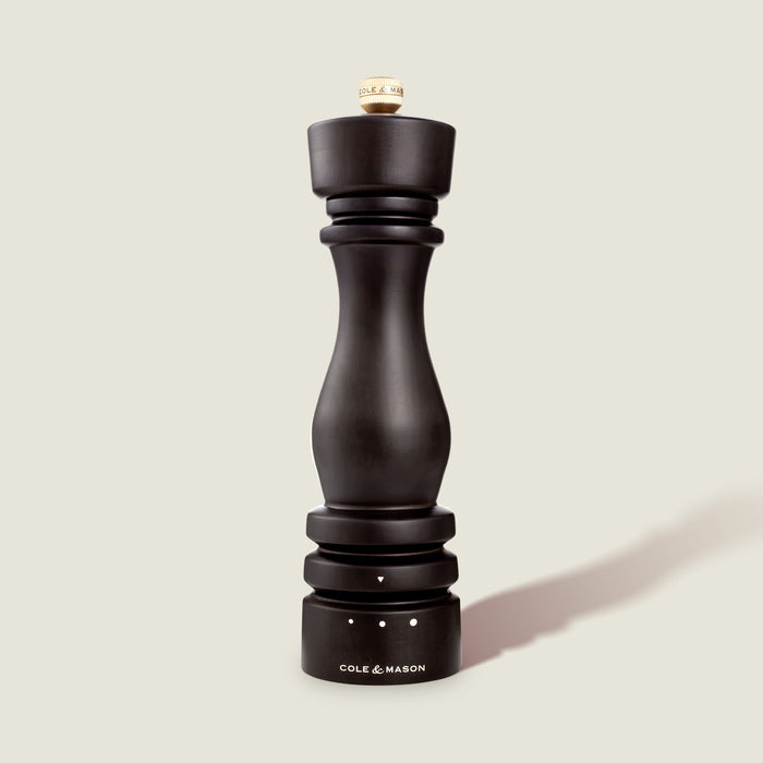Cole & Mason London Chocolate Wood Grind Select Salt & Pepper Mills