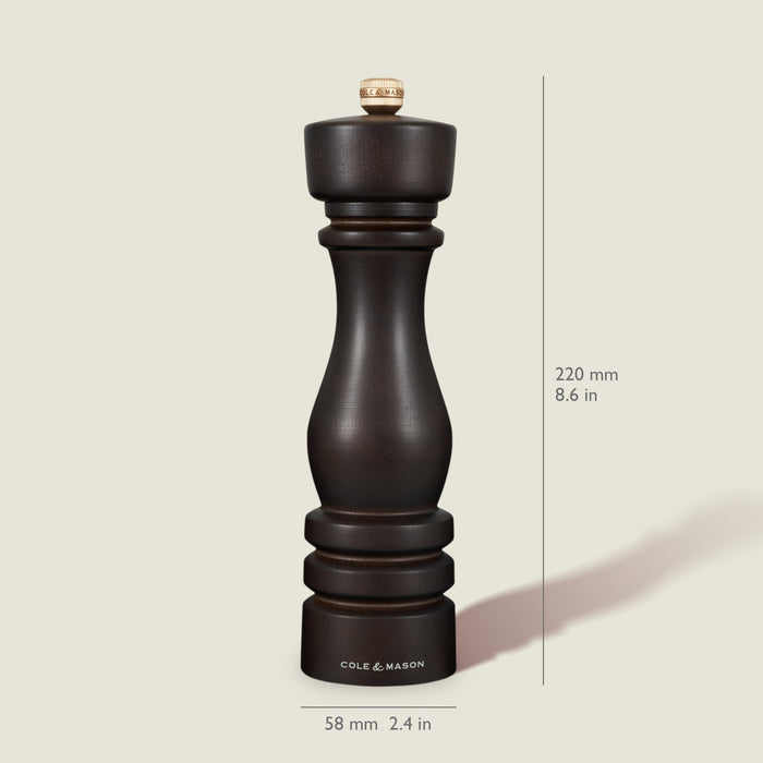 Cole & Mason London Chocolate Wood Salt & Pepper Mills