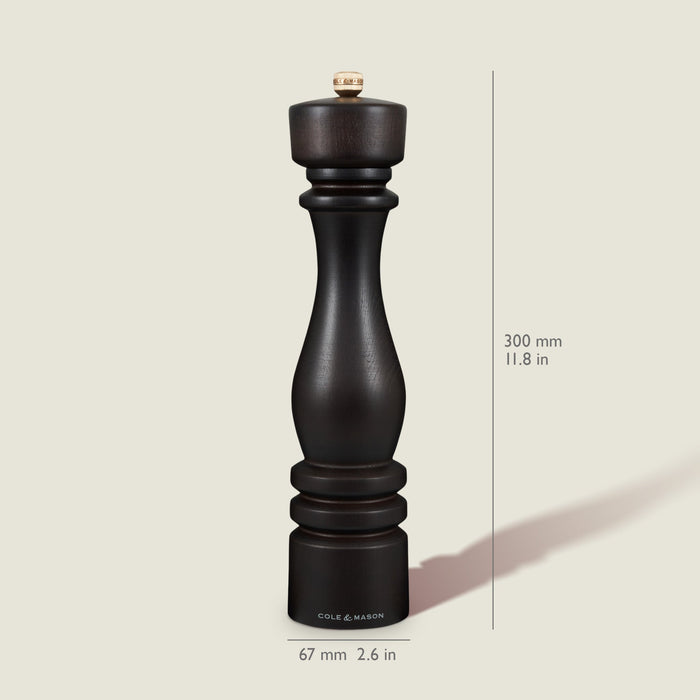 Cole & Mason London Chocolate Wood Salt & Pepper Mills