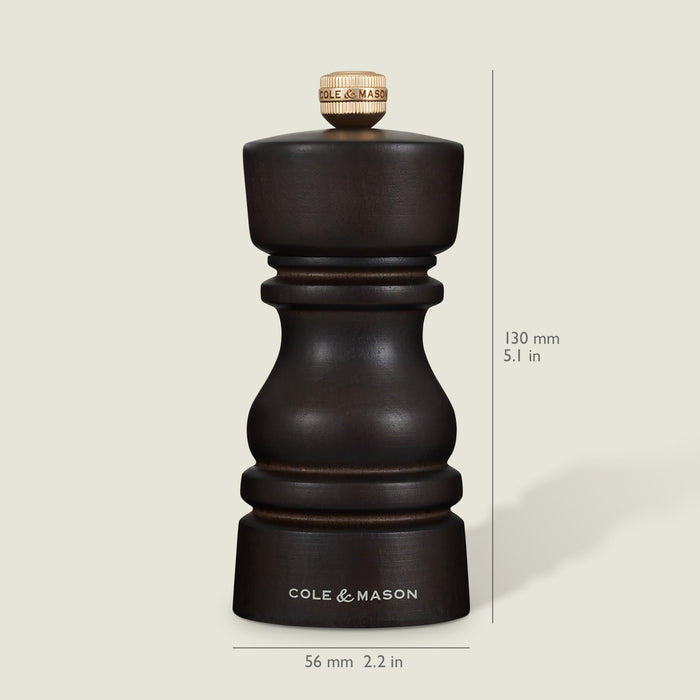 Cole & Mason London Chocolate Wood Salt & Pepper Mills