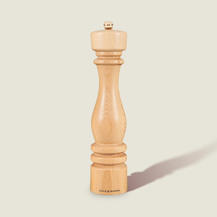 Cole & Mason London Natural Beech Salt & Pepper Mills