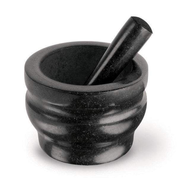 Cole & Mason Worcester Black Granite Pestle & Mortar 5" - 8lb