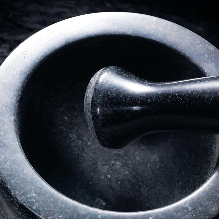 Cole & Mason Worcester Black Granite Pestle & Mortar 5" - 8lb