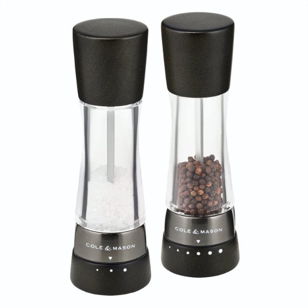 Cole & Mason Derwent Black Wood Salt & Pepper Mill