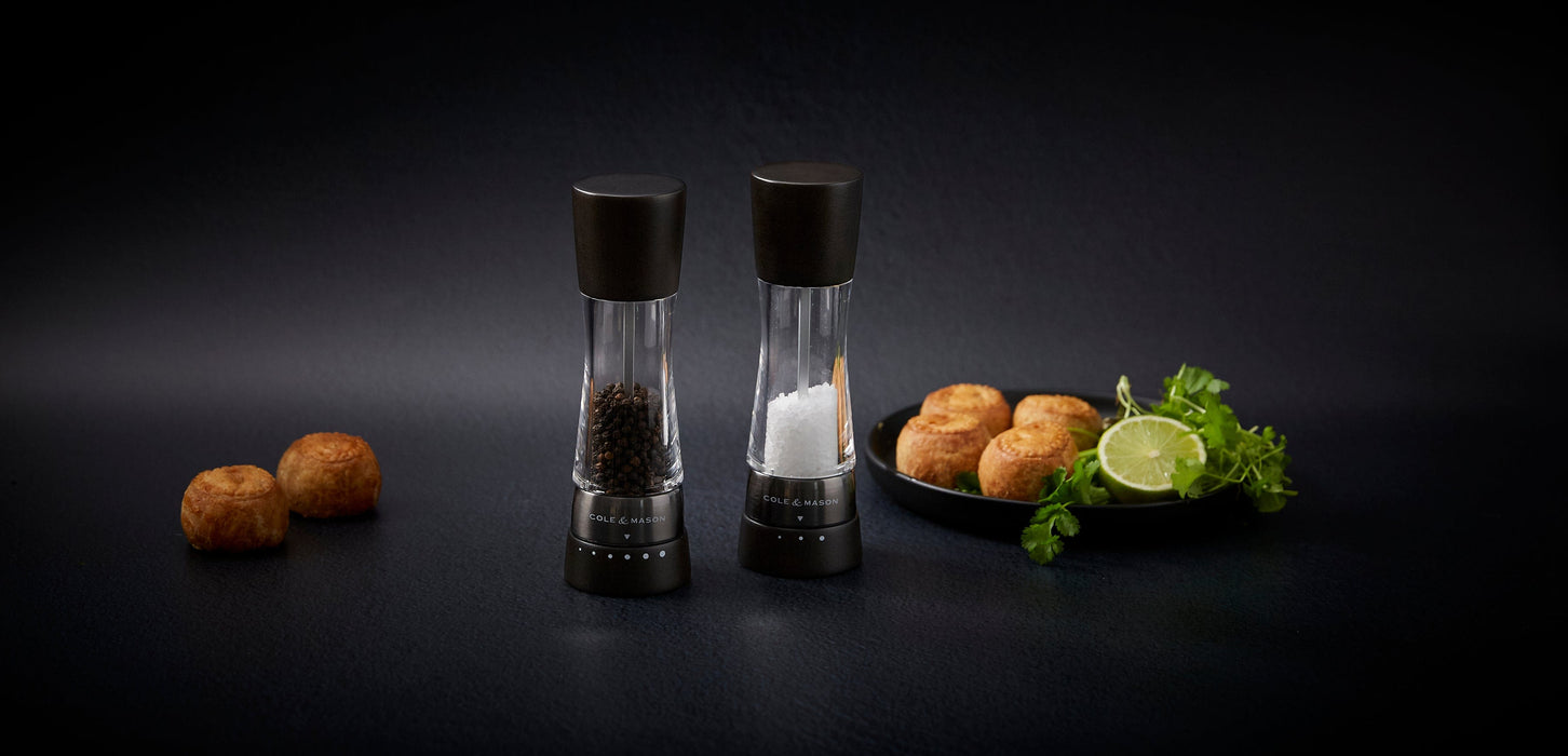 Cole & Mason Derwent Black Wood Salt & Pepper Mill