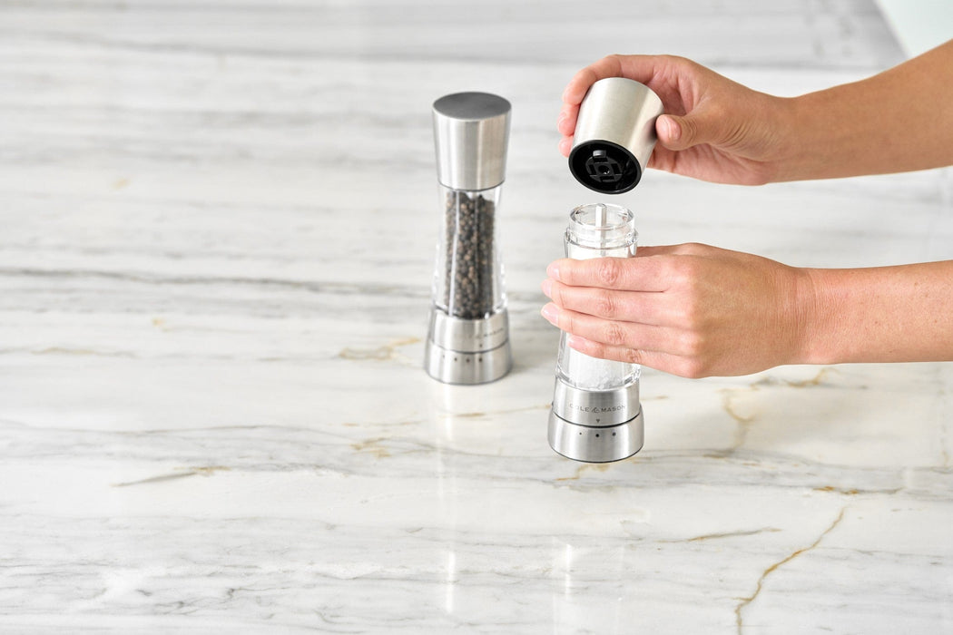 Cole & Mason Derwent Stainless Steel Salt & Pepper Mill
