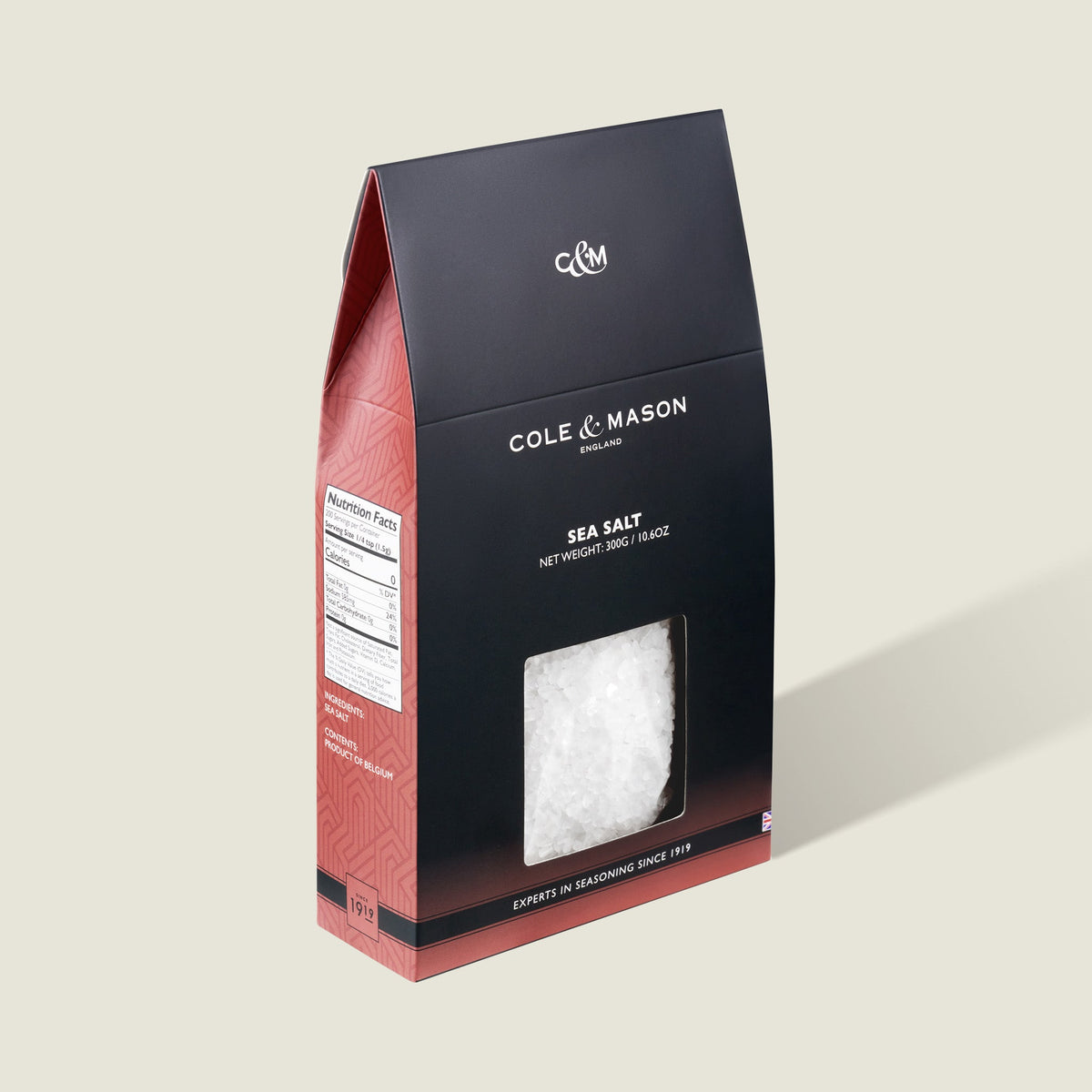 Cole & Mason Sea Salt Box Refill 10.6oz — Specialty Food Source