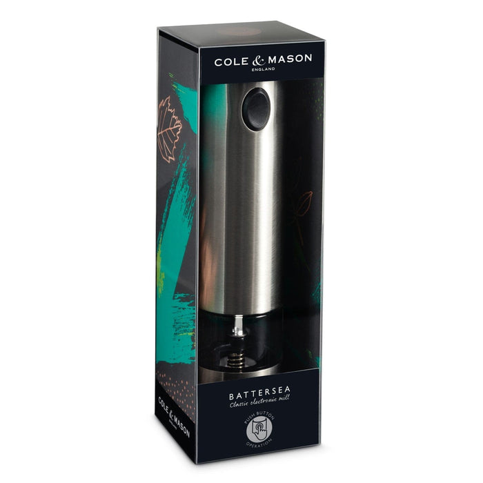 Cole & Mason Battersea Electronic Salt & Pepper Mills - Single Mill