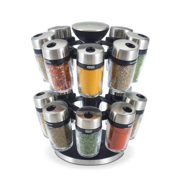 Cole & Mason Cambridge Herb & Spice Carousel - 16 Jar