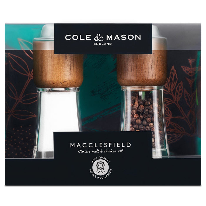 Cole & Mason Macclesfield Salt and Pepper Mill and Shaker Gift Set