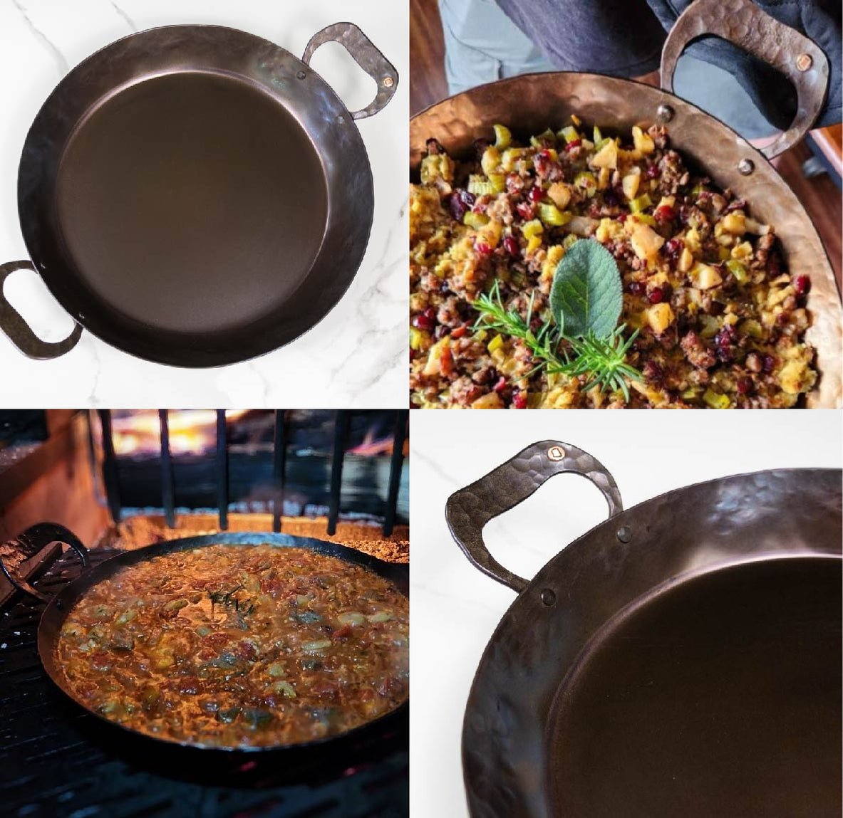 Hand-Forged Carbon Steel Cookware by Copper State Forge - Artisan ...