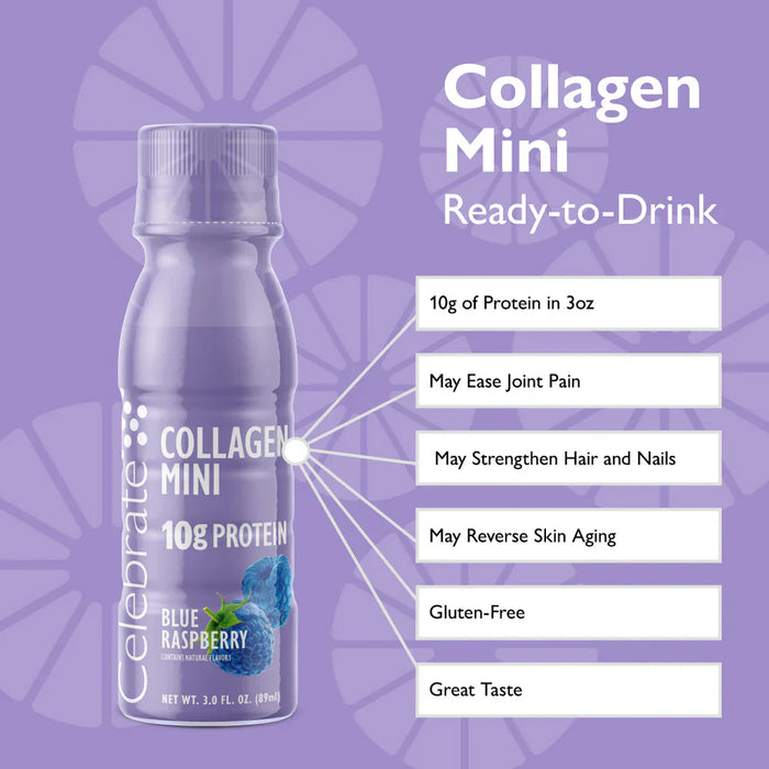 Collagen Mini 10g Protein Shots - Celebrate