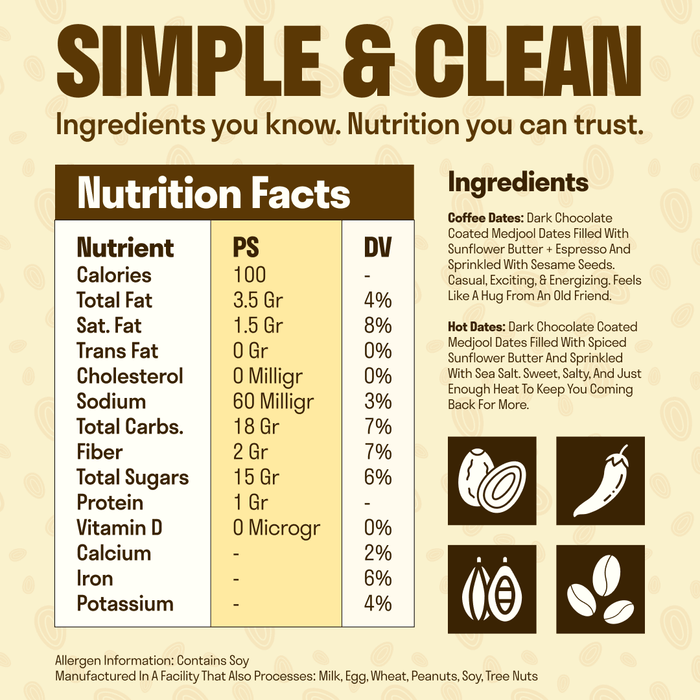 Coffee Dates - Four Pack