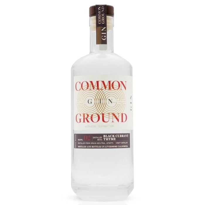 Common Ground Spirits - Black Currant & Thyme Gin (750ML)