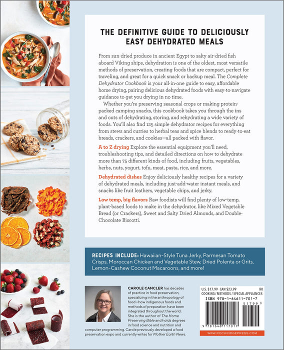Complete Dehydrator Cookbook: How to Dehydrate Fruit, Vegetables, Meat & More (Spiral Bound)