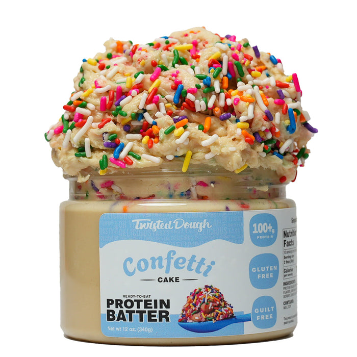 Confetti Cake Protein Batter