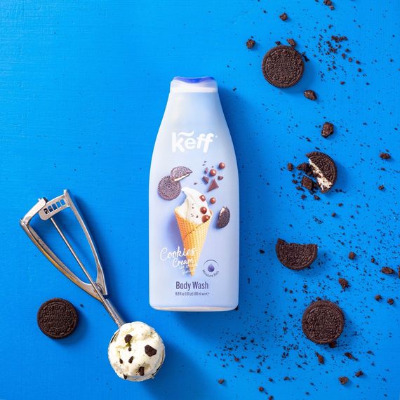 Cookies & Cream Body Wash | 16 oz | Keff