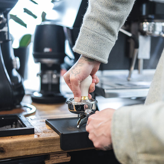Barista Basics Tamping Mat with Corner Edge