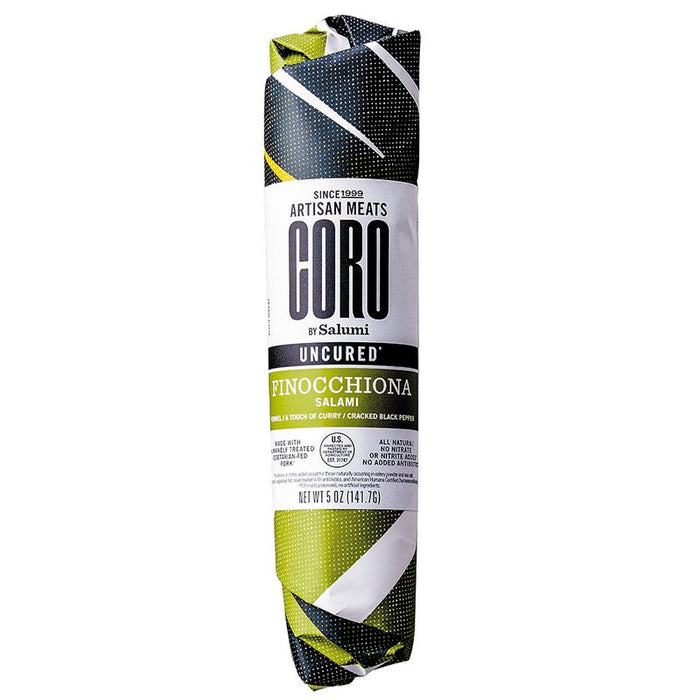 Coro Foods - 'Finocchiona' Uncured Salami (5OZ)