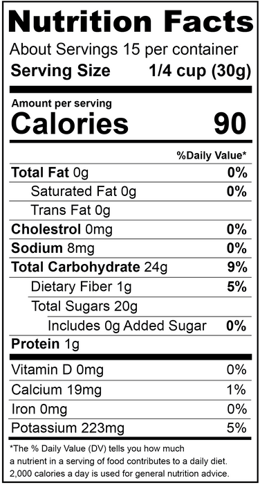 Raisins, Thompson Organic Jumbo