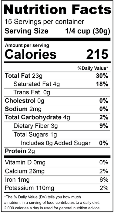 Macadamia Nut Halves 4L