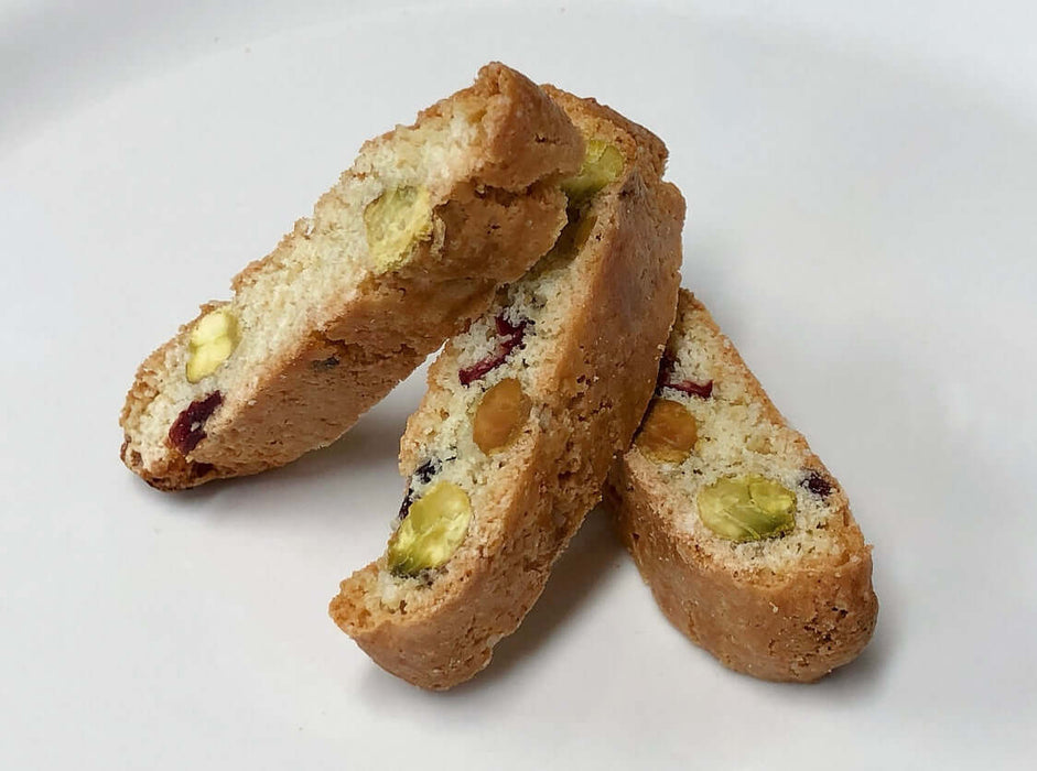 Cranberry Pistachio Biscotti ~ Not Your Average Biscotti Softer Texture