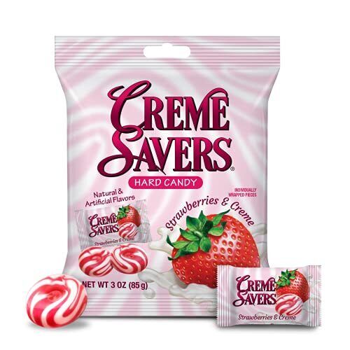 Creme Savers Strawberries & Creme (85g)