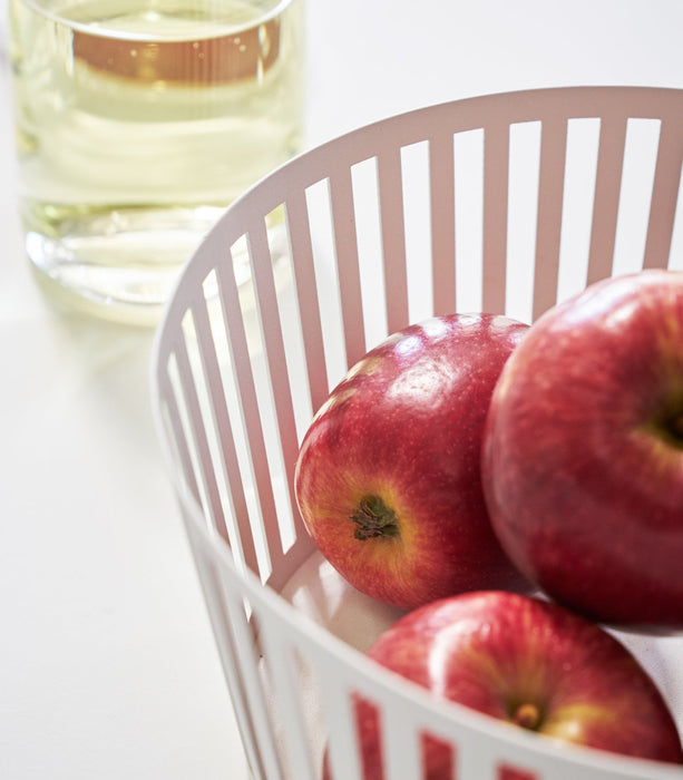 Fruit Basket - Tall - Steel
